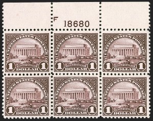 Sale 1247, Lot 639, 1922-29 Issues (Scott 551-621)