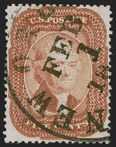 Sale 1247, Lot 64, 1857-60 Issue (Scott 18-39)