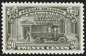 Sale 1247, Lot 693, Special Delivery, Registration