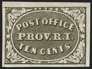 Sale 1247, Lot 7, Postmasters' Provisionals