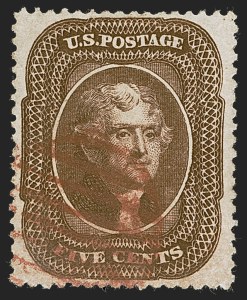 Sale 1247, Lot 70, 1857-60 Issue (Scott 18-39)