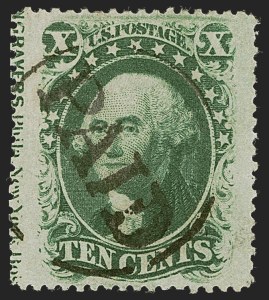 Sale 1247, Lot 75, 1857-60 Issue (Scott 18-39)