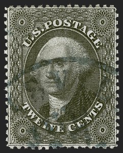 Sale 1247, Lot 77, 1857-60 Issue (Scott 18-39)