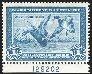 Sale 1247, Lot 780, Revenues, Hunting Permits