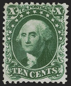 Sale 1247, Lot 93, 1875 Reprint of 1857-60 Issue (Scott 40-47)