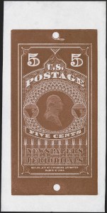 Sale 1249, Lot 1, 1865 National Bank Note Co. Proofs