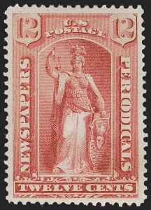 Sale 1249, Lot 38, 1875 Continental Bank Note Co. Issue (Scott PR10-PR32)