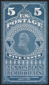 Sale 1249, Lot 6, 1865 National Bank Note Co. Issue (Scott PR1-PR8)