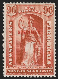 Sale 1249, Lot 75, 1879 American Bank Note Co. Issue (Scott PR57-PR79)