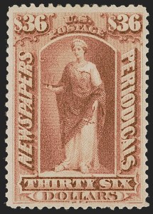 Sale 1249, Lot 92, 1879 American Bank Note Co. Issue (Scott PR57-PR79)