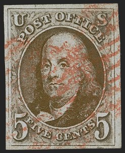 Sale 1251, Lot 1005, 1847 Issue and Reproduction (Scott 1-4)
