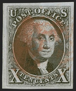 Sale Number 1251, Lot Number 1010, 1847 Issue and Reproduction (Scott 1-4)