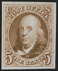 Sale 1251, Lot 1017, 1847 Issue and Reproduction (Scott 1-4)