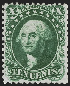 Sale 1251, Lot 1042, 1875 Reprint of 1857-60 Issue (Scott 40-45)