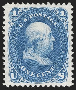 Sale 1251, Lot 1060, 1875 Re-Issue of 1861-66 Issue (Scott 102-110)