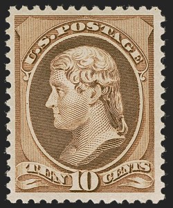 Sale 1251, Lot 1116, 1882-88 American Bank Note Company Issue (Scott 205-218)