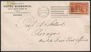 Sale 1251, Lot 1148, 1893 Columbian Issue (Scott 230-245)