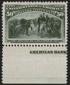 Sale 1251, Lot 1149, 1893 Columbian Issue (Scott 230-245)