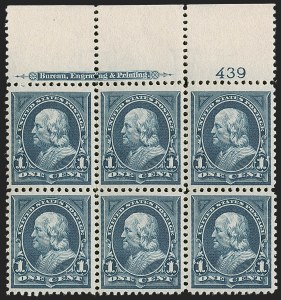 Sale 1251, Lot 1189, 1895 Watermarked Bureau Issue (Scott 264-278)