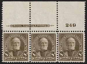 Sale 1251, Lot 1199, 1895 Watermarked Bureau Issue (Scott 264-278)