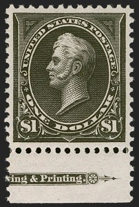 Sale 1251, Lot 1207, 1895 Watermarked Bureau Issue (Scott 264-278)