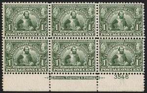 Sale 1251, Lot 1278, 1907 Jamestown Issue (Scott 328-330)