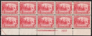 Sale 1251, Lot 1279, 1907 Jamestown Issue (Scott 328-330)