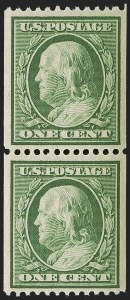 Sale 1251, Lot 1289, 1908-10 Washington-Franklin Issues (Scott 331-356)