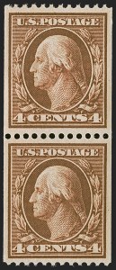 Sale 1251, Lot 1295, 1908-10 Washington-Franklin Issues (Scott 331-356)