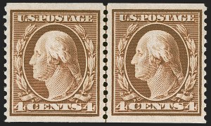 Sale 1251, Lot 1303, 1908-10 Washington-Franklin Issues (Scott 331-356)