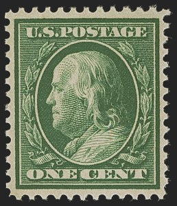 Sale 1251, Lot 1311, 1909 Bluish Paper Issue (Scott 357-366)