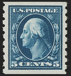Sale 1251, Lot 1352, 1910-13 Washington-Franklin Issue (Scott 374-396)