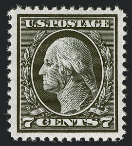 Sale 1251, Lot 1359, 1912-14 Washington-Franklin Issue (Scott 405-423)