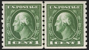 Sale 1251, Lot 1363, 1912-14 Washington-Franklin Issue (Scott 405-423)