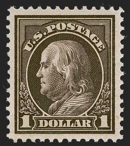 Sale 1251, Lot 1369, 1912-14 Washington-Franklin Issue (Scott 405-423)