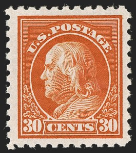 Sale 1251, Lot 1376, 1913-15 Washington-Franklin Issues (Scott 424-461)