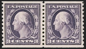 Sale 1251, Lot 1380, 1913-15 Washington-Franklin Issues (Scott 424-461)