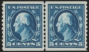 Sale 1251, Lot 1384, 1913-15 Washington-Franklin Issues (Scott 424-461)