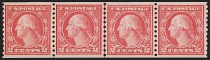 Sale 1251, Lot 1397, 1913-15 Washington-Franklin Issues (Scott 424-461)