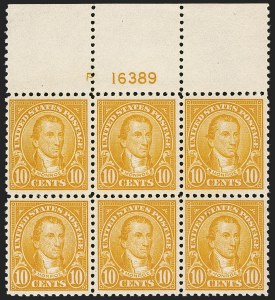 Sale 1251, Lot 1503, 1922-25 Issues (Scott 551-573a)