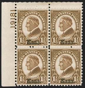 Sale 1251, Lot 1555, Kans.-Nebr. Overprints (Scott 658-679)