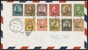 Sale 1251, Lot 1564, Kans.-Nebr. Overprints (Scott 658-679)