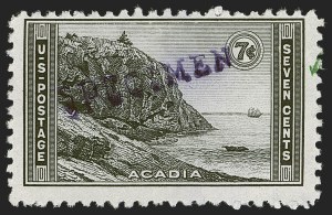 Sale 1251, Lot 1581, 1934 National Parks Issue (Scott 740-765)