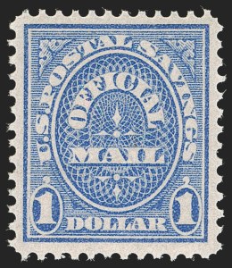 Sale 1251, Lot 1648, Officials thru Parcel Post