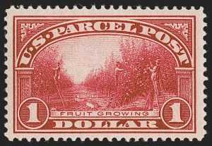 Sale 1251, Lot 1650, Officials thru Parcel Post