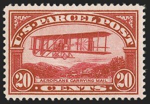Sale 1251, Lot 1652, Officials thru Parcel Post