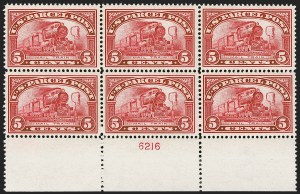 Sale 1251, Lot 1655, Officials thru Parcel Post