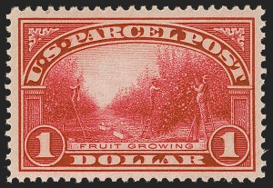 Sale Number 1251, Lot Number 1661, Officials thru Parcel Post