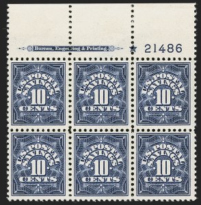 Sale 1251, Lot 1696, Savings Stamps
