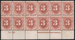 Sale 1254, Lot 1081, Postage Due, Other Back-of-Book